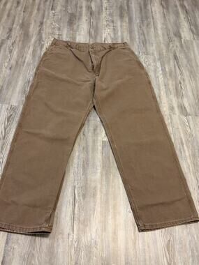 Carhartt B11 brown duck work pants